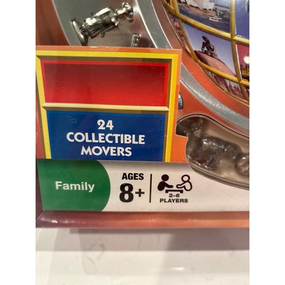 Monopoly Here & Now The World Edition Collector's Edition Electronic Banking Tin - Picture 5 of 12